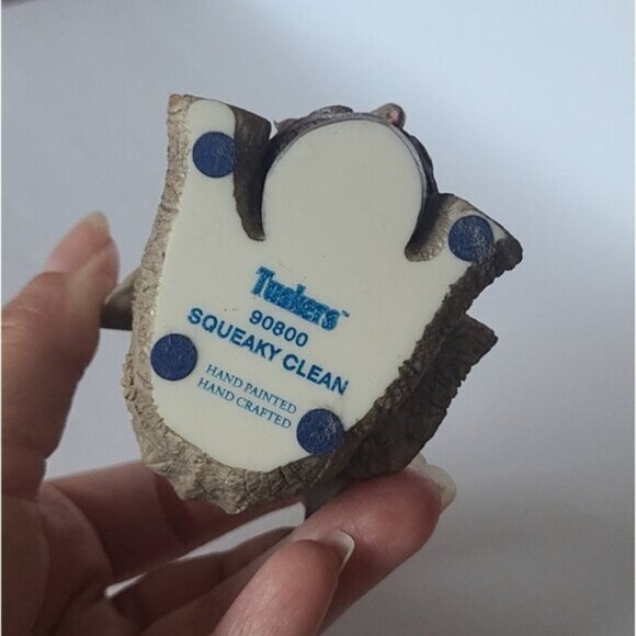 Vintage Tuskers Hand Painted Collectible Elephant Figurine Sculpture - Picture 2 of 5